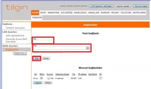 'Tılgın HG1332' Modem Kurulumu ve Kablosuz Ayarlar_3