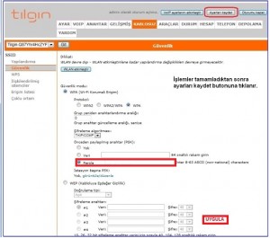 'Tılgın HG1332' Modem Kurulumu ve Kablosuz Ayarlar_7